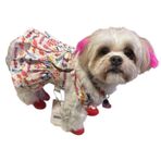 Gedyco Candy Fırfırlı Salopet Küçük Irk Köpek Elbisesi