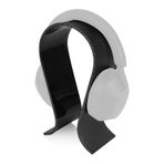 GEEKRIA Akrilik Omega Kulaklık Standı, Kulak Üstü Kulaklıklar, Oyun Kulaklığı Standı, Sony WH-1000XM6, WH-1000XM5, Beats Solo 4, Studio Pro (Siyah) ile Uyumlu Masa Ekran Askısı