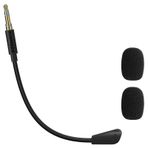 Geekria Oyun Kulaklığı için 3,5 mm Ayrılabilir Boom Mikrofon Değiştirme, Logitech G PRO X, PRO X, G733, G433, G233 Mikrofonlar ile Uyumlu (0,5ft / 17 cm)