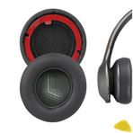 GEEKRIA QuickFit Yedek Kulak Pedleri, JBL Everest 310BT Kablosuz Kulaklık Kulak Yastıkları için, Onarım Parçaları (Titanyum Gri)