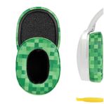 Geekria QuickFit Yedek Kulak Pedleri, Skullcandy Crusher Wireless, Crusher Evo, Kırıcı ANC, Hesh 3, Hesh Evo, Hesh ANC Kulaklıklar Kulak Yastıkları Kulak Yastıkları Kulak Kılıfları (MC Grass)