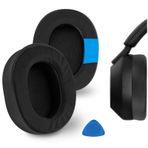 Geekria Sony WH-1000XM5, WH1000XM5 için Spor Soğutma Jeli Yedek Kulak Pedleri, Kulaklık Kulak Yastıkları, Kulaklık Kulaklıkları, Kulak Kupaları Kapağı Onarım Parçaları (Siyah)