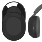 Geekria Sony WH-1000XM5, WH1000XM5 Kablosuz Kulaklıklar, Çizilmeye Karşı Koruma Kılıfı/Kulaklık Kapağı/Kulaklık Hoparlörleri Cilt Koruyucu (Siyah) ile Uyumlu Silikon Kulaklık Kapağı