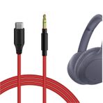 Geekria USB-C Dijital - Ses Kablosu Sony ile Uyumlu WH-1000XM5 WH-1000XM4 WH-1000XM3 WH-XB910N WH-XB900N WH-CH720N WH-CH520 INZONE H5 Kablo, Yedek Tip-C Ses Kablosu (5,6 ft/1,7 m)