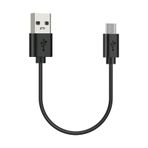 Geekria USB Kulaklık Kısa Şarj Kablosu Bose QC35II QC35 QC25, JBL T450BT 700BT, WH-CH700N WH-H900N Şarj Cihazı, USB'den Mikro-USB'ye Yedek Güç Şarj Kablosu (1ft/30cm) ile Uyumlu