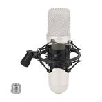 Geekria Yaratıcılar için Mikrofon Şok Montajı, Mikrofon Titreşim Önleyici Süspansiyon Adaptörü Kelepçesi Audio Technica AT2020, AT2035, AT2050, MXL V67G ile Uyumlu, Rode NT1 Mikrofon Tutucu Klips