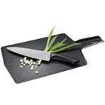 GEFU 13975 LAVOS Katlanabilir Kesme Tahtası, Plastik Mutfak Tahtası, Katlanabilir, 47 x 26 cm