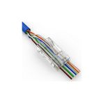 GEG MPUC5E-5101 UTP RJ45 YENİ NESİL 3 U-HOLE 100 ADET CAT5 & CAT6 KONNEKTÖR