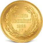 Gekas Kuyumculuk T.C Darphane Eski Ata Tam Altın 7.2 Gram 22 Ayar Altın