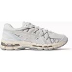 Gel-Kayano 20 Mesh Beyaz Kadın Spor Ayakkabı Nefes Alabilir Konforlu Günlük Kullanım - Gri