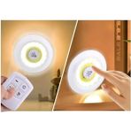 Geldi 3lü Kumandalı Kabin LED Set Gece Lambası Mutfak Tezgah Altı Dolap Içi Kabin Altı Banyo Aydınlatması