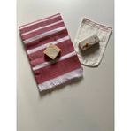 Gelin Hamamı Seti, Premium Peştemal , Ponza Topuk Taşı, Doğal Zeytinyağı Sabun, Kese 4lü Set