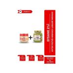 Gelincik 2'li Set 320gr Leblebi Kreması ve 320gr Kahvaltılık Sürülebilir Özel Üretim Antep Fıstığı Kreması - 640 gr