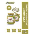 Gelincik 2'li Set Kahvaltılık Sürülebilir Katkısız 320gr Özel Üretim Antep Fıstığı Kreması Dubai Çikolası