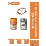 Gelincik 2'li Set Kahvaltılık Sürülebilir Katkısız 340gr Leblebi Kreması + Antep Fıstığı Kreması 320gr