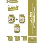 Gelincik 3'lü Set Antep Fıstığı Kreması Kahvaltılık Sürülebilir Dubai Çikolatası - 940 gr