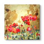 Gelincik Yağlıboya Tablosu 60 x 60