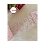 Gelincimherşey Çıtır Çiçekli Pudra Pembe Dantel Tül Güpür 8 cm 4 Metre
