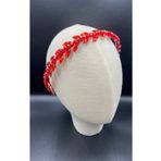 gelinmz Tamamen El Yapımı Kristal Taşlı Şık Ve Zarif Nişan Kına Ve Bindallı Tacı Ve Saç Aksesuarı