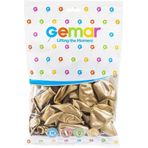 Gemar 50'li Metalik Balon Gold 33*13 60282024