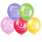 Gemar Balon GD90 26Cm 100 Lü Doğum Günü Türkçe