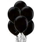 GEMAR Lateks Uçan Balon, Pastel Siyah Renk, Çap 25,4 cm, 100 Adet