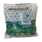 Gemar Parti Doğum Günü Organizasyon Balon - 28 Cm. - Aquamarine Green/Deniz Yeşili - 100 Adet