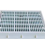 Gemaş 26.5x26.5 cm Kare Dip Emiş Süzgeci