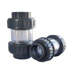 Gemaş 63 mm Yaylı Şeffaf Çekvalf