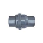 Gemaş PVC İki Parçalı Gövde Civatalı 50 mm Çalpara Çekvalf