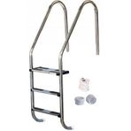 Gemaş Standart 316 Model Çift Basamaklı 3 Basamaklı Havuz Merdiveni