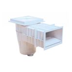 Gemaş Standart Uzatma Ağızlı +10 cm Liner Yüzer Kapaklı Skimmer