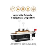 Gemi Tasarımlı Işıklı Aroma Terapi & Hava Nemlendirici Buhar Etkisiyle Ferahlık ve Şıklık Bir Arada