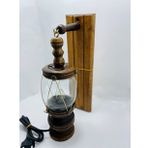 GEMİCİ FENERİ AHŞAP APLİK ELEKTRİKLİ