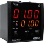 Gemo DZ309-230VAC ,96X96MM 110V..220VAC KONTAK-2A2K Fonkisyonel Zaman Röle - 0 - Siyah