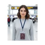Gempo Askılı Kilitli Su Geçirmez Tüm Ülkeler Için Pasaport Kılıfı Pasaportluk Pasaport Kabı Kayıp Önleyici