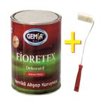Gemsa 12 kg Açık Meşe Fioretex Vernikli Ahşap Koruyucu Boya