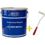 Gemsa Yol Çizgi Boyası Beyaz 17 kg