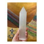 Gemsartdeco Selenit Doğaltaş Flat Kule 20 Cm
