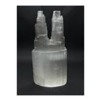 Gemsartdeco Selenit Twin Tower 20Cm