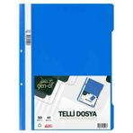 Gen-Of 50'li 10 Paket Mavi Telli Dosya