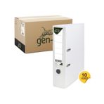 Gen-Of Geniş Beyaz 10'lu Plastik Klasör