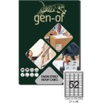 Gen-Of GK-2052 21x46 5200 Adet Laser Etiket