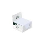 Gen-Of Tekli Beyaz Küp Not Bloknot 8x8x5 cm Yırtılmaya Dayanıklı Kağıt