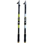 Genba Teleskopik Kamış 70-150 gr Atarlı 270 cm - Siyah-Beyaz