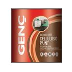 Genç 2183 Oksit Sarı 0.75 lt Selülozik Parlak Ahşap Boyası