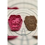 Genç 3D Hello Kitty Kurabiye Kalıbı – Şekillendirici | Pasta Ve Kurabiye Aksesuarı