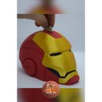 Genç 3D Iron Man (Demir Adam) Tasarımlı Kumbara - Marvel Temalı Büyük Boy Figür Kumbara - Dekoratif Birikim Kutusu