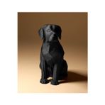 Genç 3D Labrador Köpek Figürü 10Cm Dekoratif Ev Süsü Tatlı Hediyelik