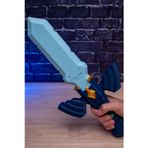 Genç 3D Master Sword Fantastik Dekoratif Kılıç | World Of Warcraft Esintili Koleksiyonluk Cosplay Aksesuarı